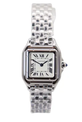 Cartier Panthere Stainless Steel WSPN0013 Unworn White Dial 23mm Full Set 2026