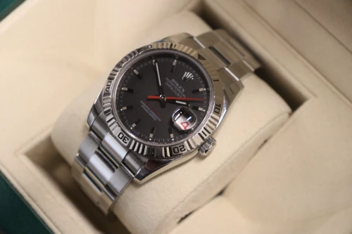 Rolex Datejust Turn-O-Graph Stainless Steel 116264 Boxed Circa 2005