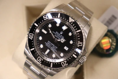 Rolex Sea-Dweller Deepsea 44MM Steel Black Dial 116660 2018 Full Set