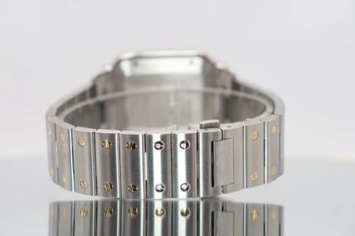 Cartier De Santos 41MM Large 18K Yellow Gold & Stainless Steel W2SA0009 B&P 2024