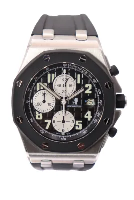 Audemars Piguet Royal Oak Offshore 42MM Black Dial 25940SK B&P 2011