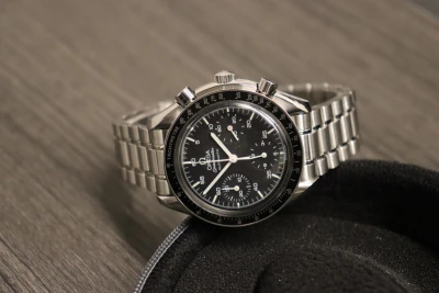 Omega Speedmaster Reduced 39mm Steel Black Dial Chronograph 3510.50.00 1999