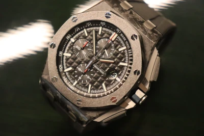 Audemars Piguet Royal Oak Offshore 26400AU Forged Carbon Chrono 44MM B&P 2013