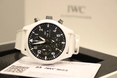 IWC Pilot Top Gun "Lake Tahoe" Edition 44.5mm Ceramic IW389105 2022 Full Set