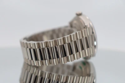 Rolex DayDate 40 18ct White Gold 228239 Blue Dial Box & Papers 2022
