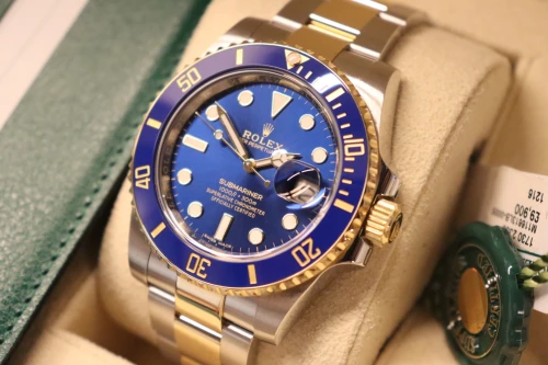 Rolex Submariner Date 40MM 18K Yellow Gold & Steel 116613LB 2017 Full Set