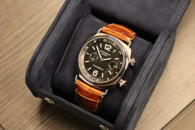 Panerai Radiomir GMT PAM00242 Automatic Black Dial 42mm Steel