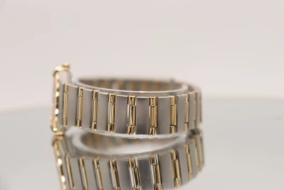 Omega Constellation Ladies 18K Yellow Gold Steel Diamond Bezel 895.1203 1990s