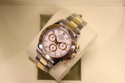 Rolex Cosmograph Daytona 18K Yellow Gold & Stainless Steel 116523 Circa 2011