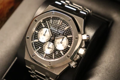 Audemars Piguet Royal Oak Chronograph 41MM Reverse Panda 26331ST B&P 2017