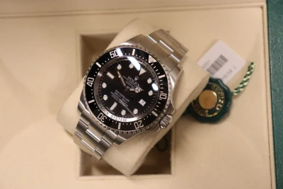 Rolex Sea-Dweller Deepsea 44MM Steel Black Dial 116660 2018 Full Set