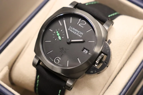 Panerai Luminor Quaranta Razer 40MM Black DLC Rubber Strap PAM01353 Full Set 2022