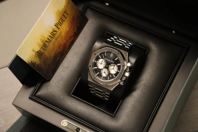 Audemars Piguet Royal Oak Chronograph 41MM Reverse Panda 26331ST B&P 2017