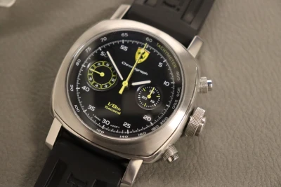 Panerai Ferrari FERS0025 Chronograph 1/8th Second Orginal Packaging Circa 2008
