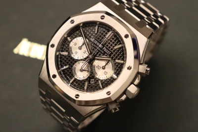 Audemars Piguet Royal Oak Chronograph 41MM Reverse Panda 26331ST B&P 2017