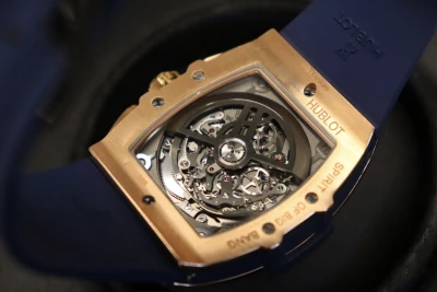 Hublot Spirit of Big Bang King Gold Blue Chronograph 42MM 641.OX.7180.LR