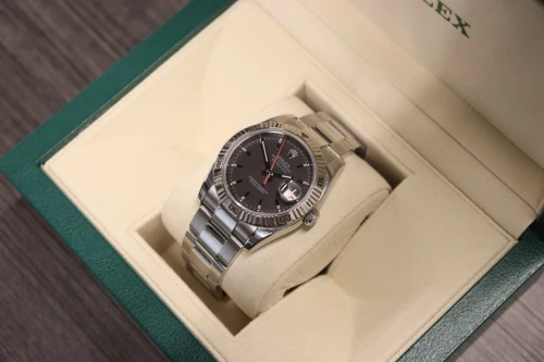 Rolex Datejust Turn-O-Graph Stainless Steel 116264 Boxed Circa 2005