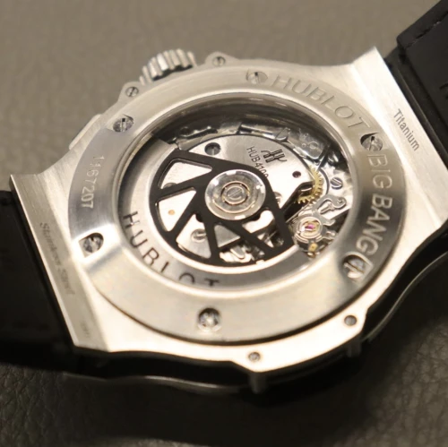 Hublot Big Bang Steel Pavé 44MM Diamond Chronograph Ref 301.SX.1170.RX 2015