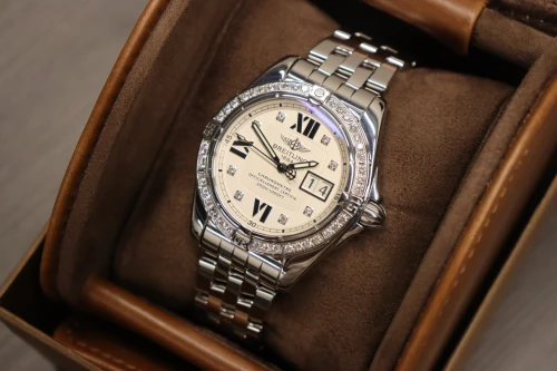 Breitling Cockpit 41MM Stainless Steel Diamond Bezel Dial A49350 2005 Full Set