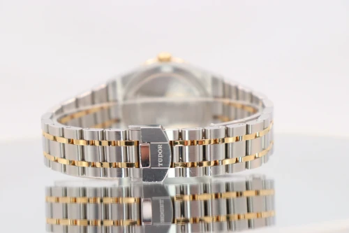 Tudor Royal 18K Yellow Gold & Steel Silver Diamond Dial 28403 2024 Box & Papers