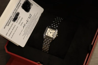 Cartier Panthere Stainless Steel Mini Size WSPN0006 2023 B&P