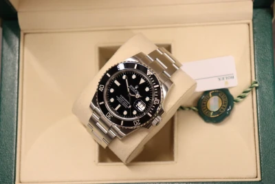 Rolex Submariner Date 40MM Stainless Steel Black Ceramic 116610LN Full Set 2017