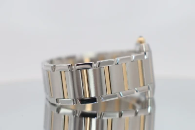 Cartier Tank Large Automatic 18K Yellow Gold & Steel 2302 Boxed Circa 2004