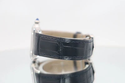 Cartier Santos-Dumont Large Steel Quartz Silver Dial WSSA0085 Circa 2023