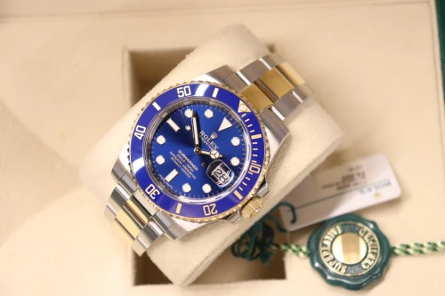 Rolex Submariner Date 40MM 18K Yellow Gold & Steel 116613LB 2017 Full Set