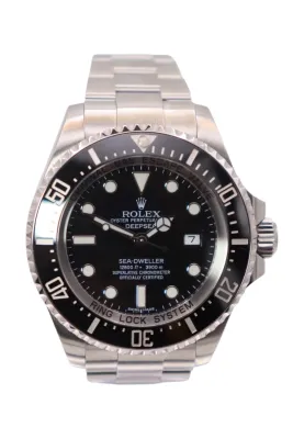 Rolex Sea-Dweller Deepsea 44MM Steel Black Dial 116660 2018 Full Set