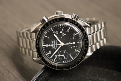 Omega Speedmaster Reduced 39mm Steel Black Dial Chronograph 3510.50.00 1999