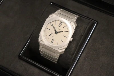 Bulgari Octo Finissimo 40MM Titanium Grey Dial Ref. 102713 B&P 2024