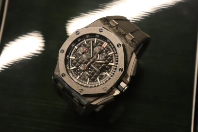 Audemars Piguet Royal Oak Offshore 26400AU Forged Carbon Chrono 44MM B&P 2013