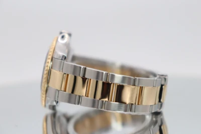 Rolex Yacht-Master 35MM Steel & 18K Yellow Gold Tahitian MOP 168623 Boxed