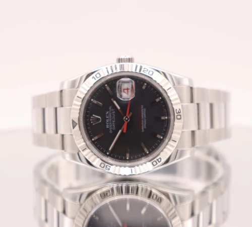 Rolex Datejust Turn-O-Graph Stainless Steel 116264 Boxed Circa 2005