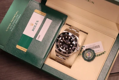 Rolex Sea-Dweller Deepsea 44MM Steel Black Dial 116660 2018 Full Set