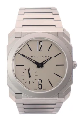 Bulgari Octo Finissimo 40MM Titanium Grey Dial Ref. 102713 B&P 2024