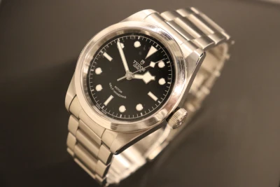 Tudor Rotor Stainless Steel Self Winding Black Dial 79540 Box & Papers 2022