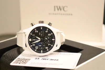 IWC Pilot Top Gun "Lake Tahoe" Edition 44.5mm Ceramic IW389105 2022 Full Set