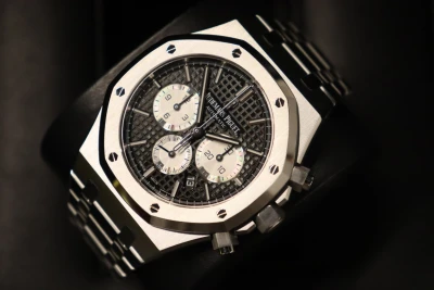 Audemars Piguet Royal Oak Chronograph 41MM Reverse Panda 26331ST B&P 2017