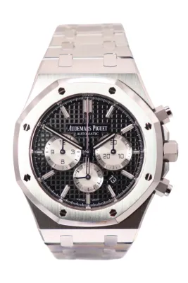 Audemars Piguet Royal Oak Chronograph 41MM Reverse Panda 26331ST B&P 2017