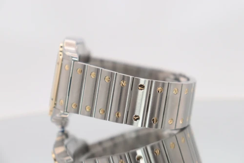 Cartier De Santos 41MM Large 18K Yellow Gold & Stainless Steel W2SA0009 B&P 2024